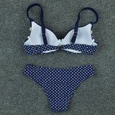Costum de baie din două piese ''Blue Points'' - Zappy Fashion Romania